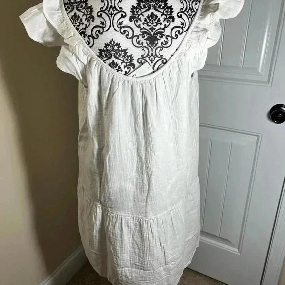 GAP Crinkle Gauze Mini Dress NWT - Picture 7 of 8